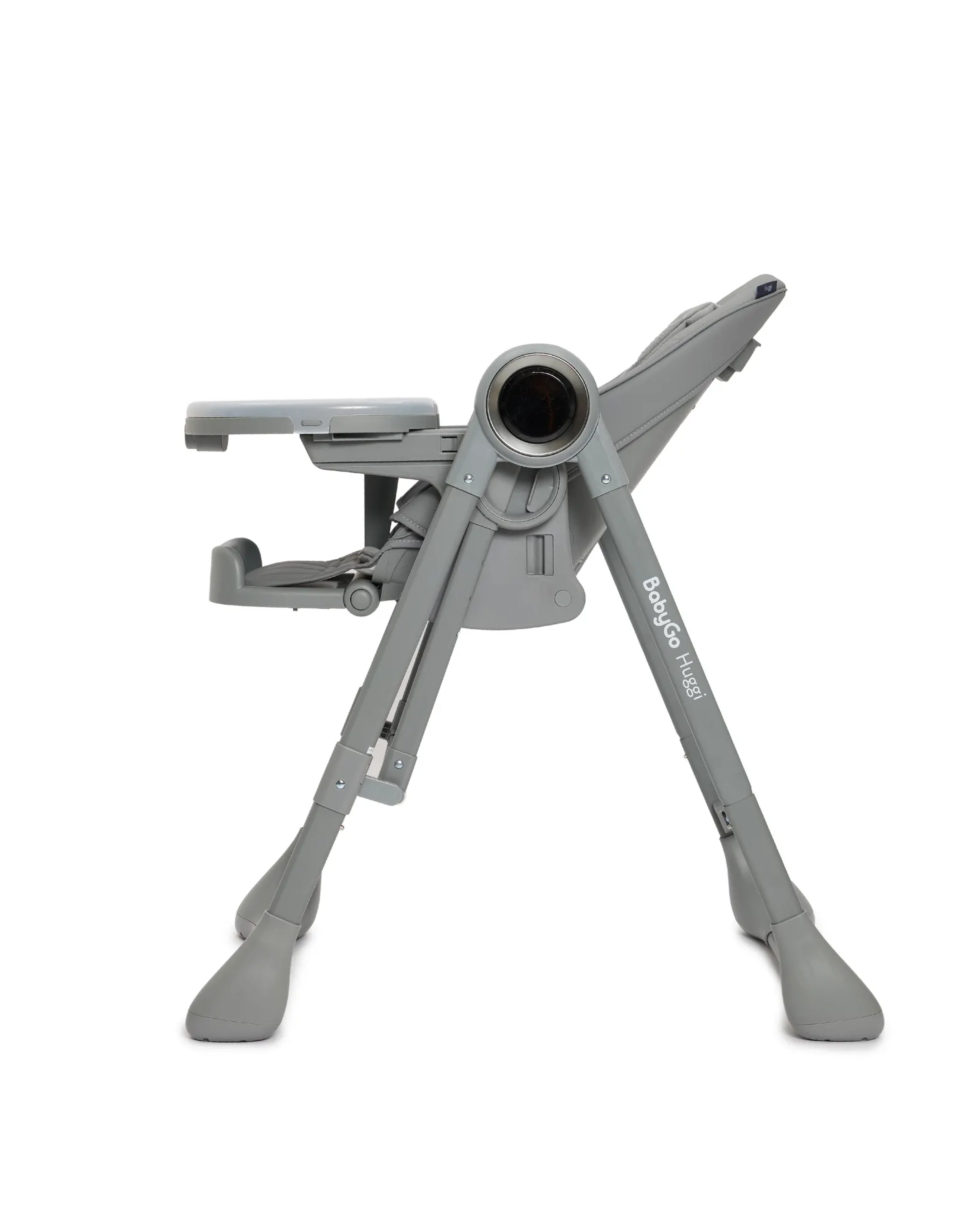 Стульчик для кормления BabyGo Huggi grey серый - фото 28