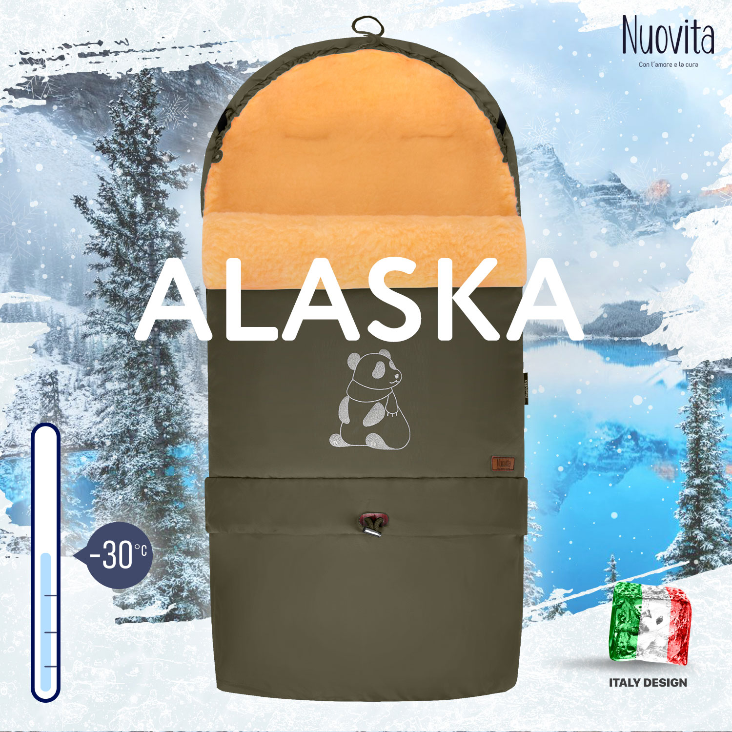 Конверт в коляску Nuovita Alaska Pesco - фото 6