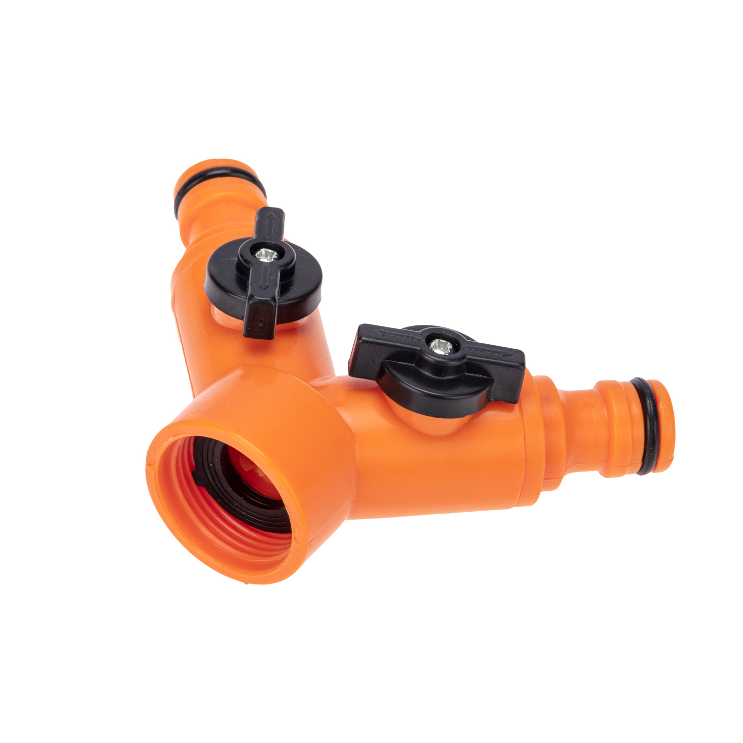 Разветвитель 2-х канальный на кран 1/2"-3/4" - фото 10