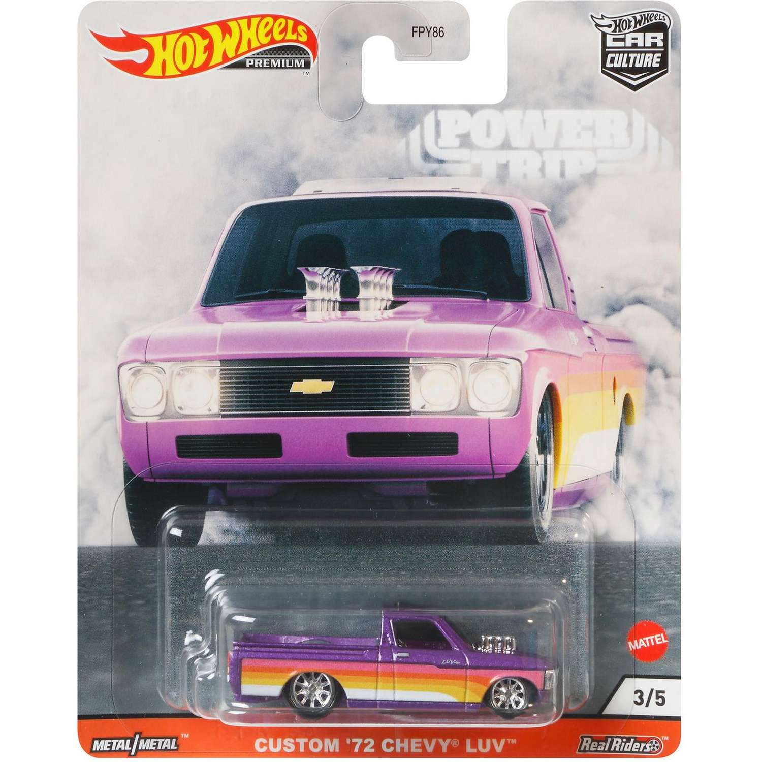 Автомобиль Hot Wheels Chevrolet 1:64 FPY86 - фото 2