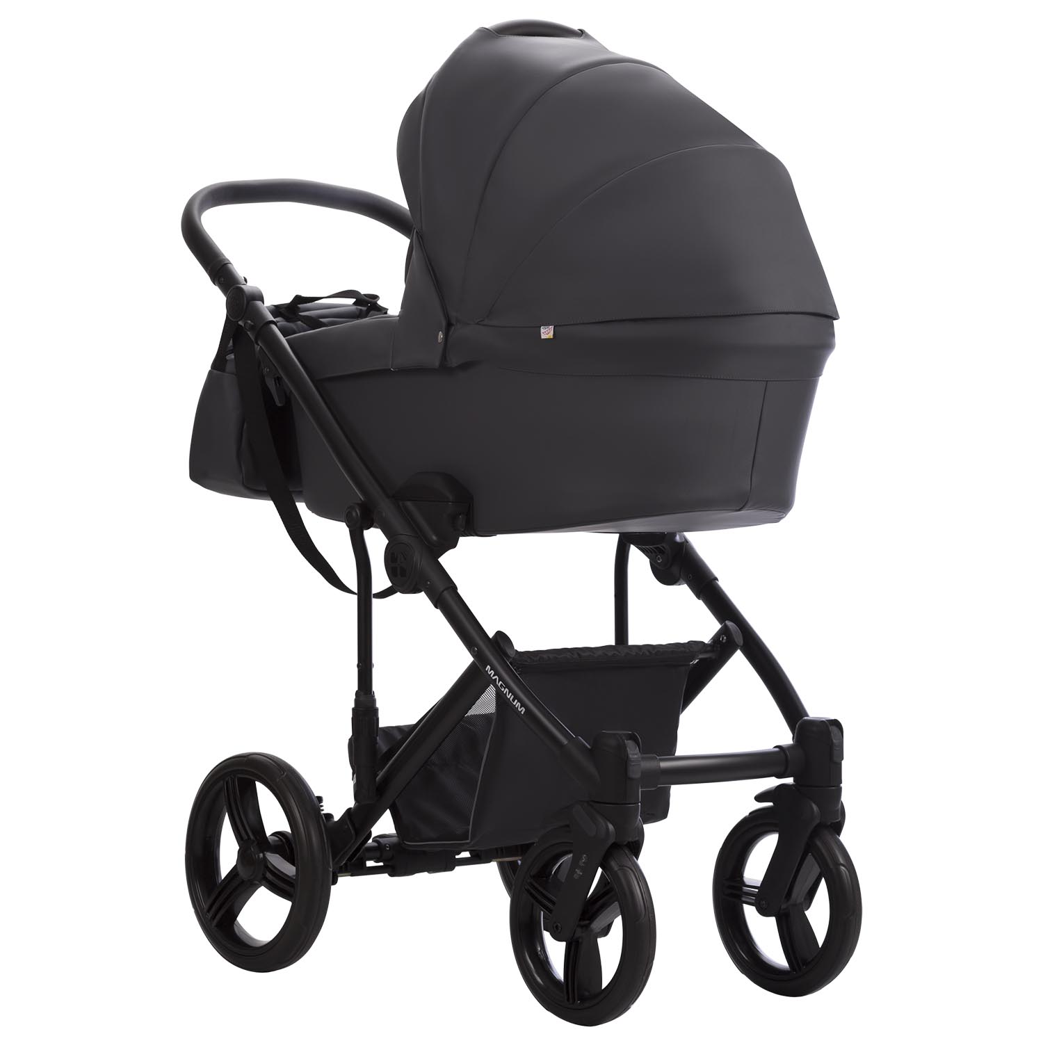 Коляска 2в1 Bebetto Magnum Light Pro серый - фото 4