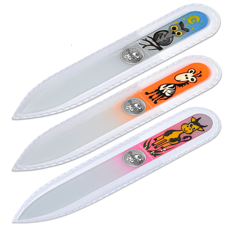 Маникюрный набор BOHEMIA Czech Glass Nail Files 3 предм.