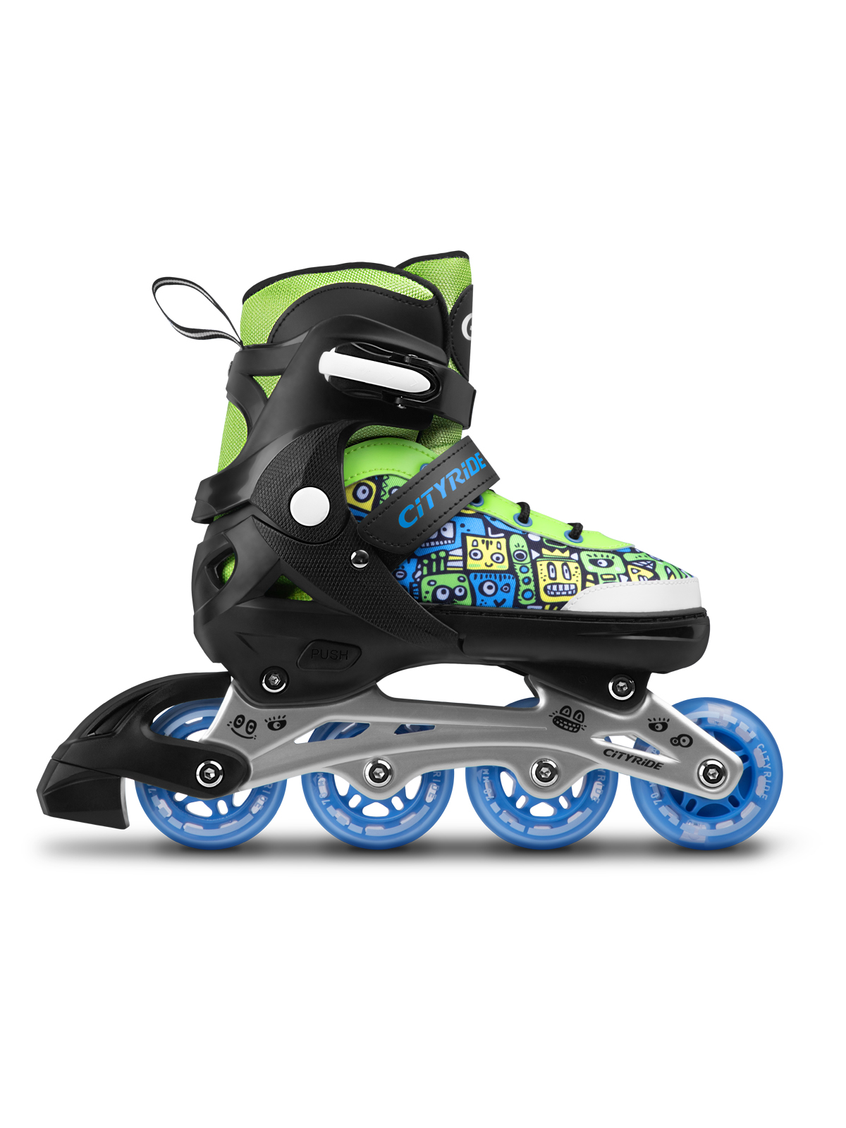 Роликовые коньки CITYRIDE M 34-37 - фото 18