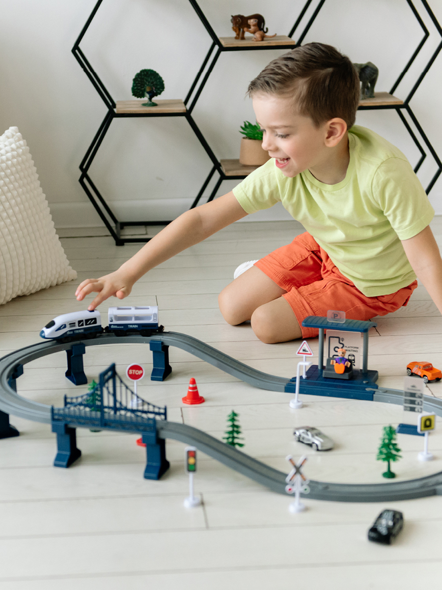 Набор железнодорожный Givito G211-016 - фото 5