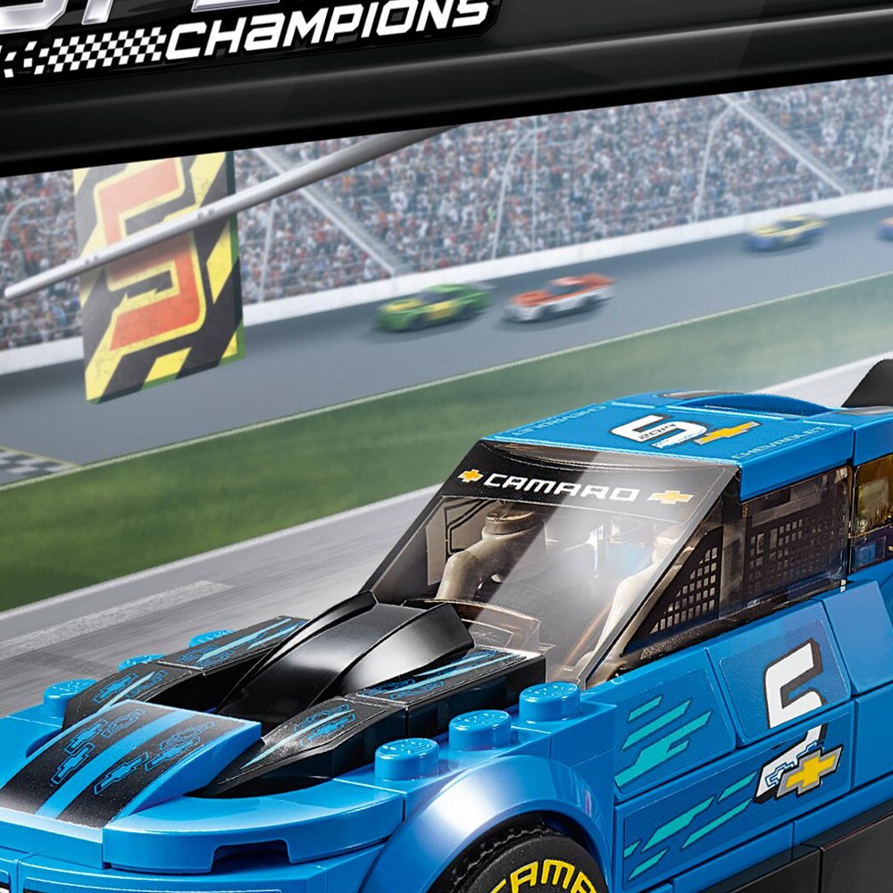 Конструктор LEGO Speed Champions Chevrolet Camaro ZL1 75891 434 дет. - фото 3