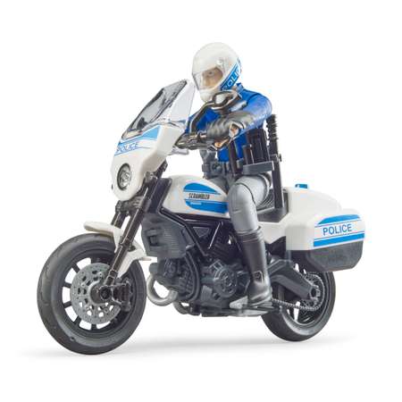 Мотоцикл Bruder Ducati с фигуркой полицейского 1:16