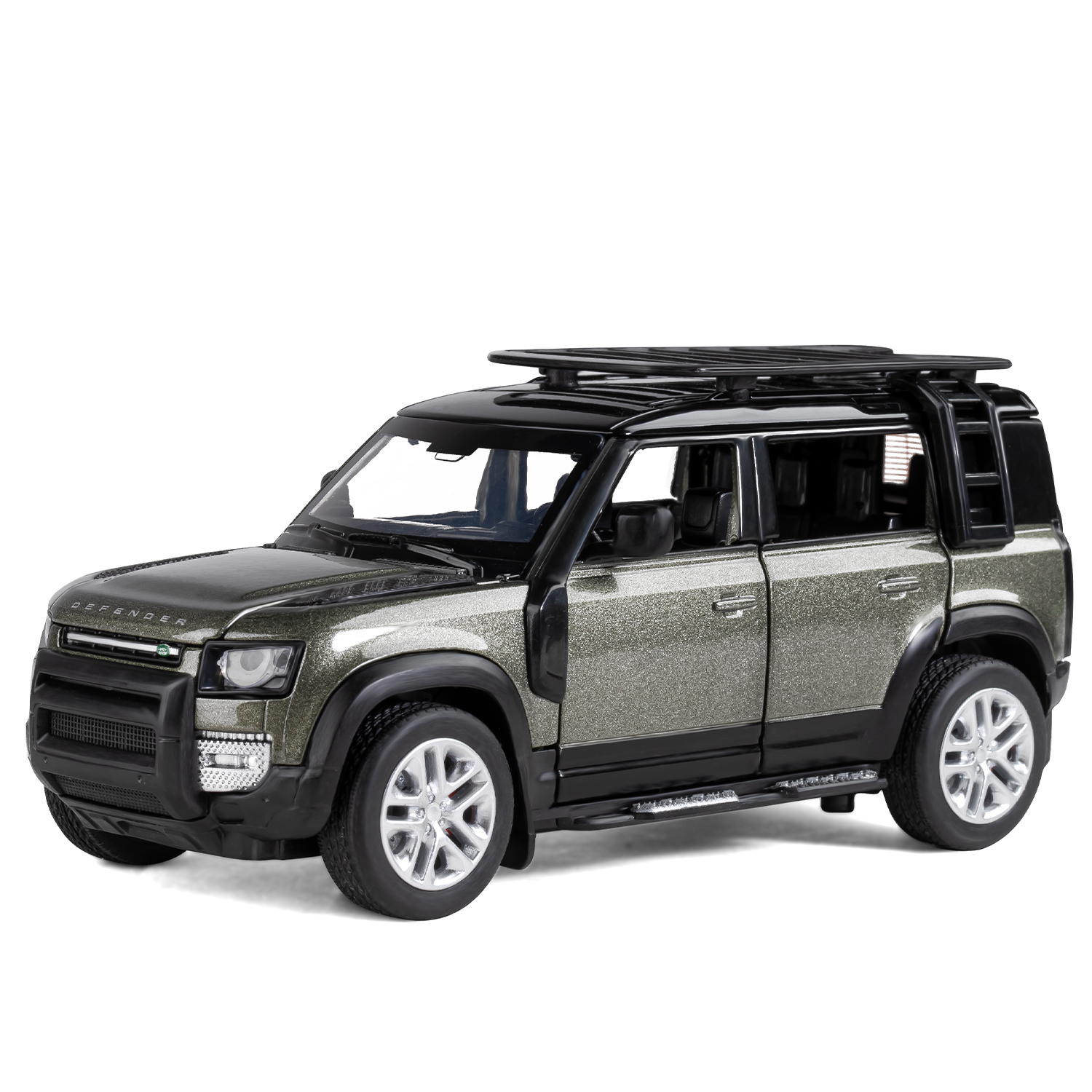 Внедорожник АВТОпанорама Land Rover Defender 110 1:32 JB1251468 - фото 6