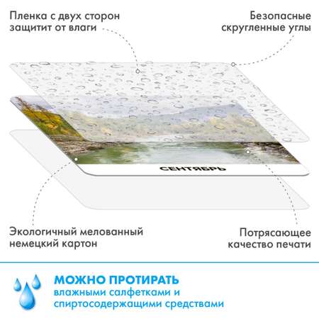 Карточки Алоха Кроха Времена года, месяцы, сутки
