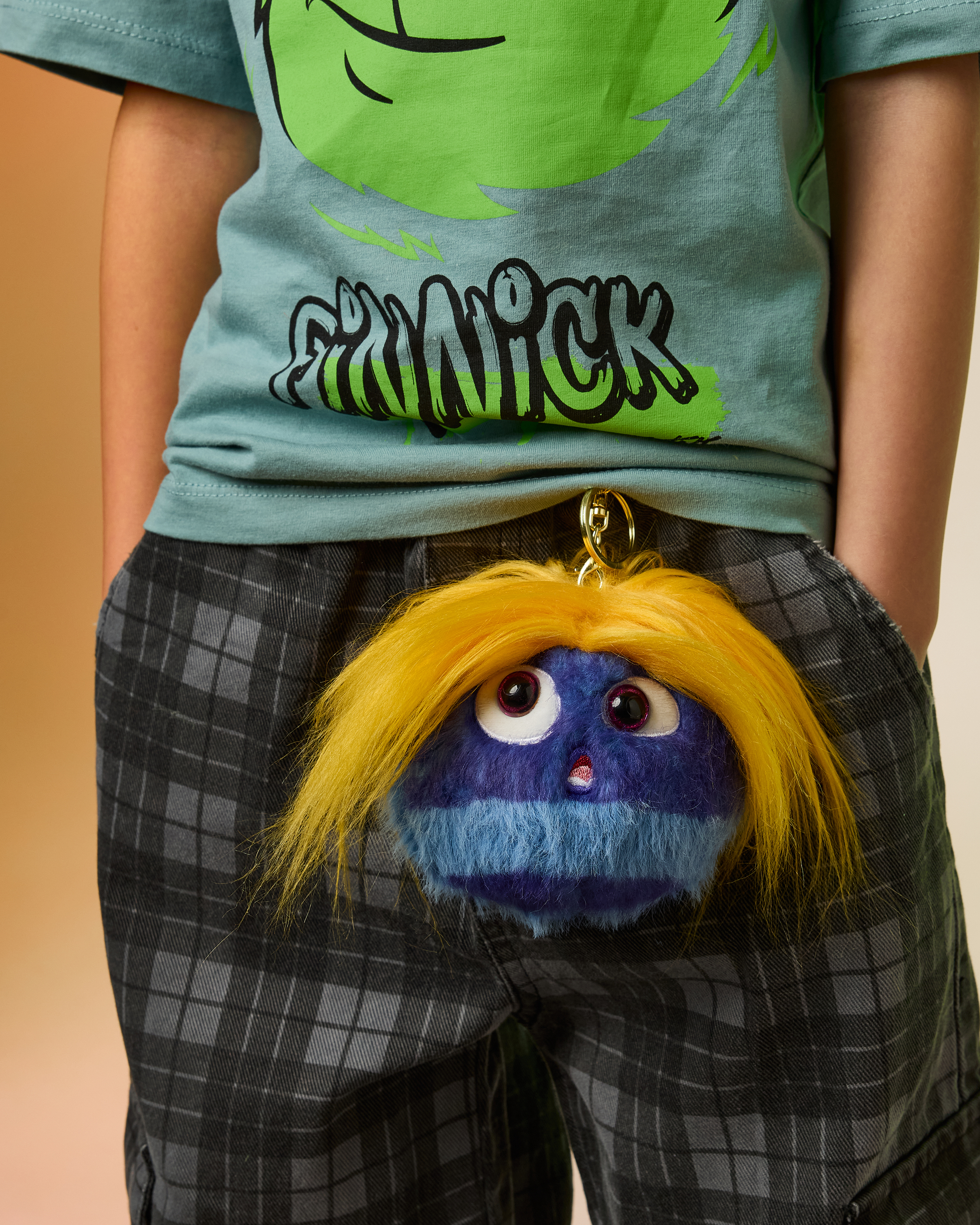 Брелок ФИННИК Домовенок с челкой - фото 6