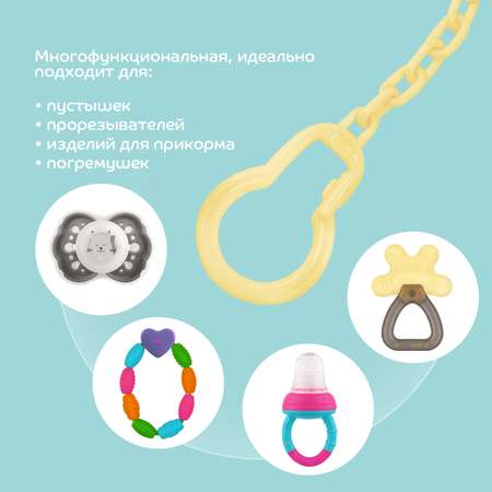 Клипса для пустышки Lubby