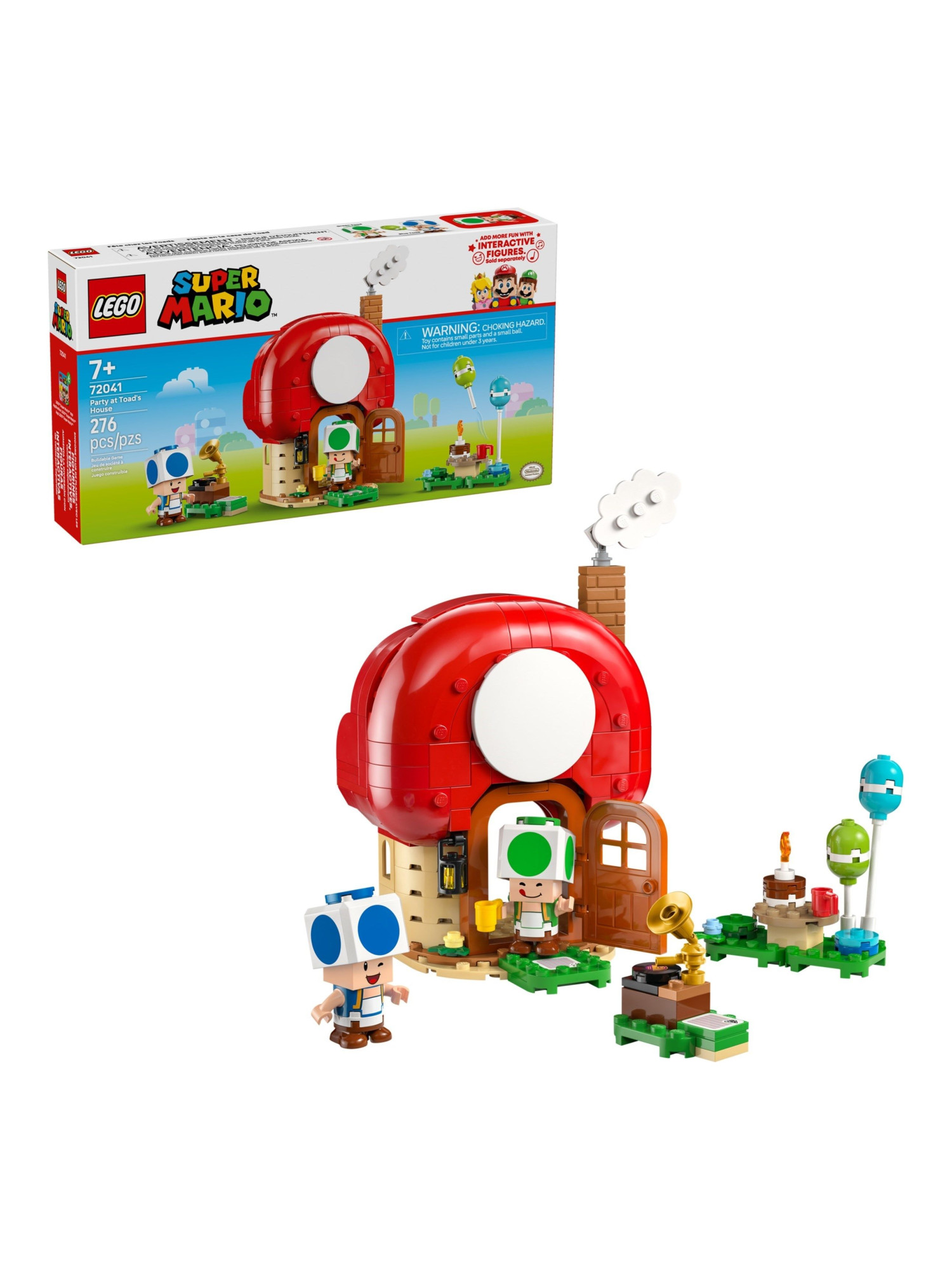 Конструктор LEGO Super Mario Праздник в доме Тоада 276 дет. - фото 2