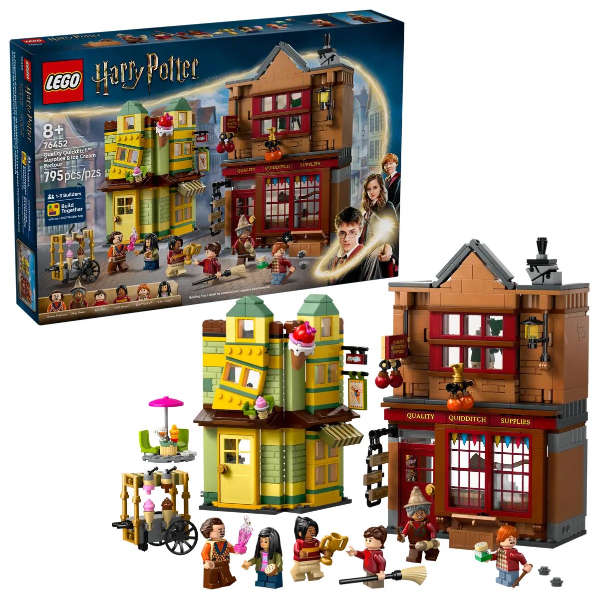 Конструктор LEGO Harry Potter Магазин Всё для квиддича блочный - фото 1