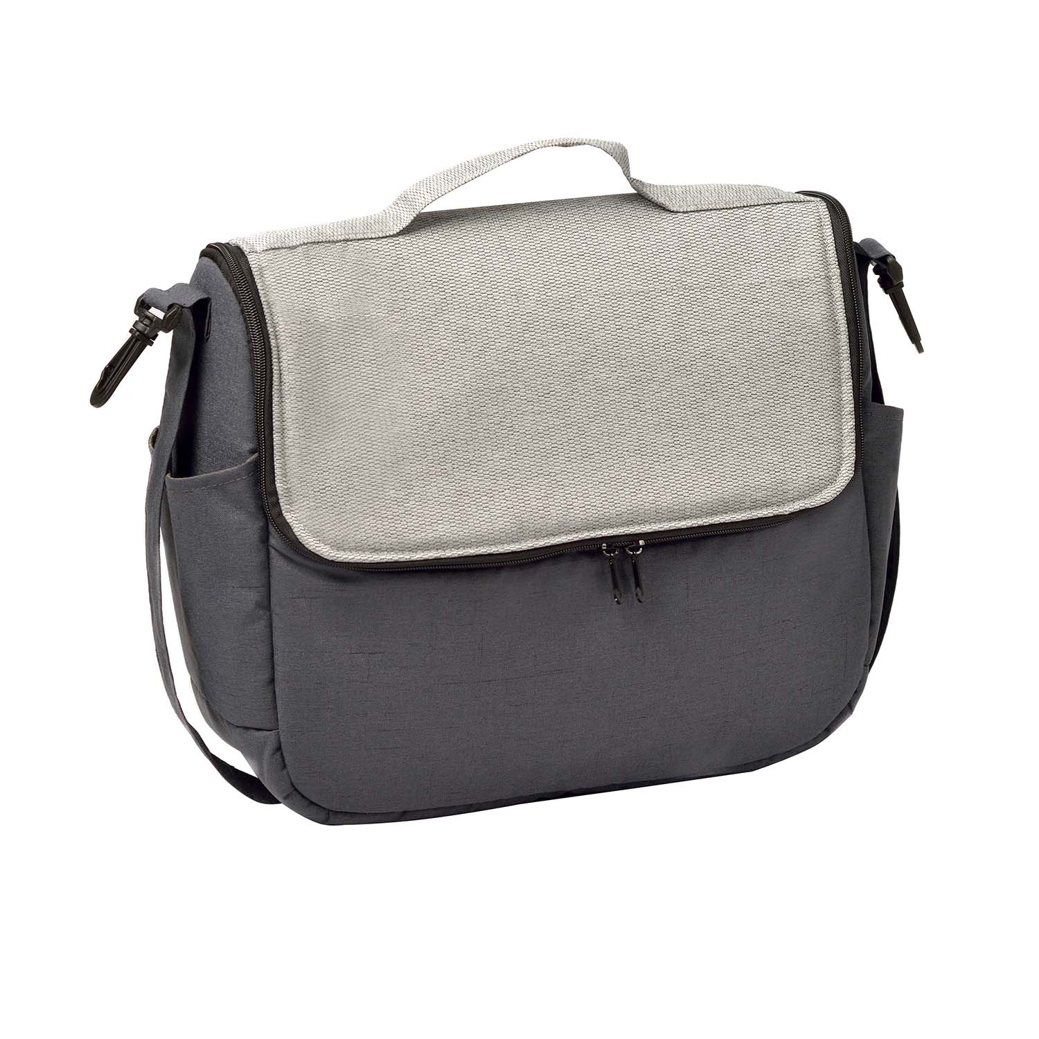 Коляска люлька Indigo Blues Classic 03 серый - фото 3