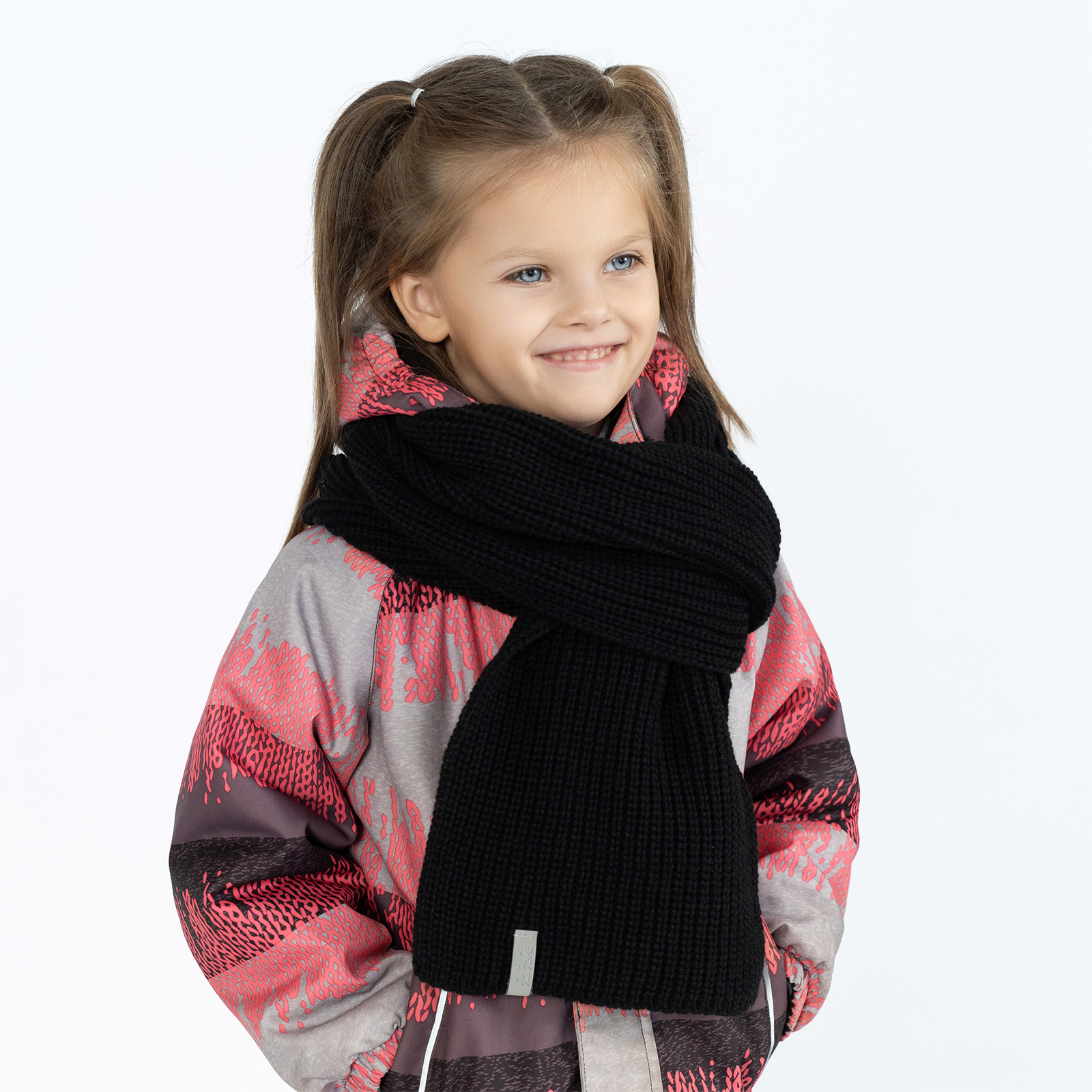 Шарф Arctic kids Ш-112 черный - фото 7