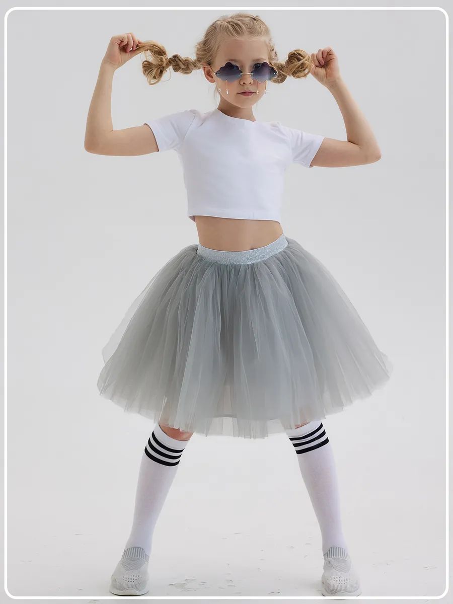 Юбка DALLINA Kids UDN22 GREY - фото 2