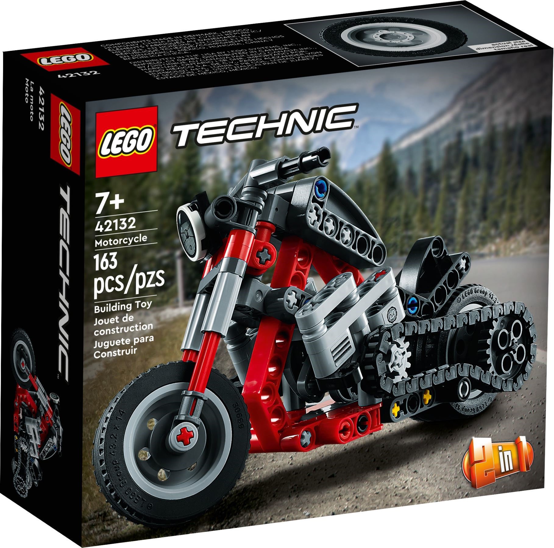 Конструктор LEGO Technic 42132 772 дет. - фото 1