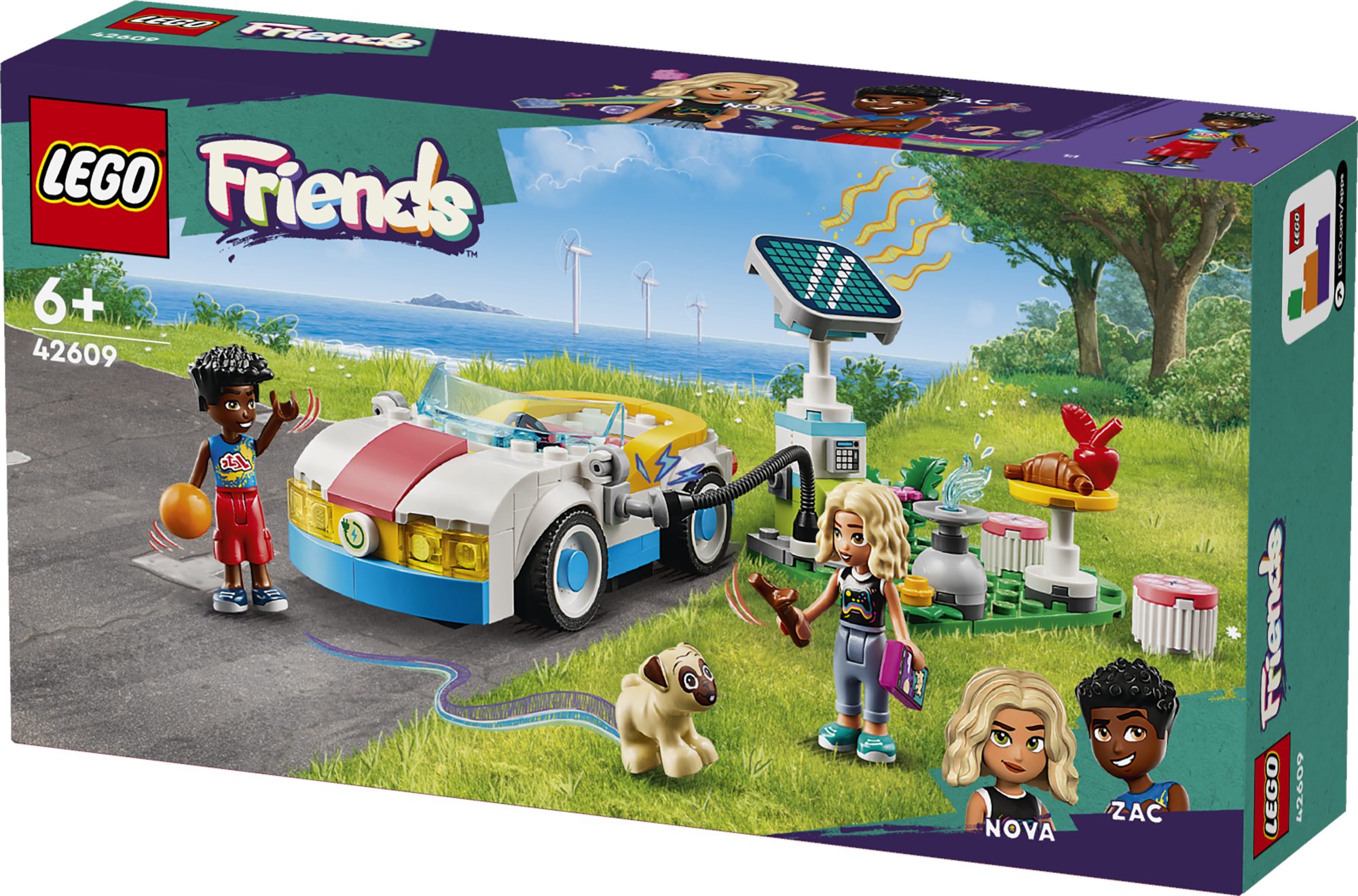 Конструктор LEGO Friends Электрическая машина и ЗУ 170 дет. - фото 3