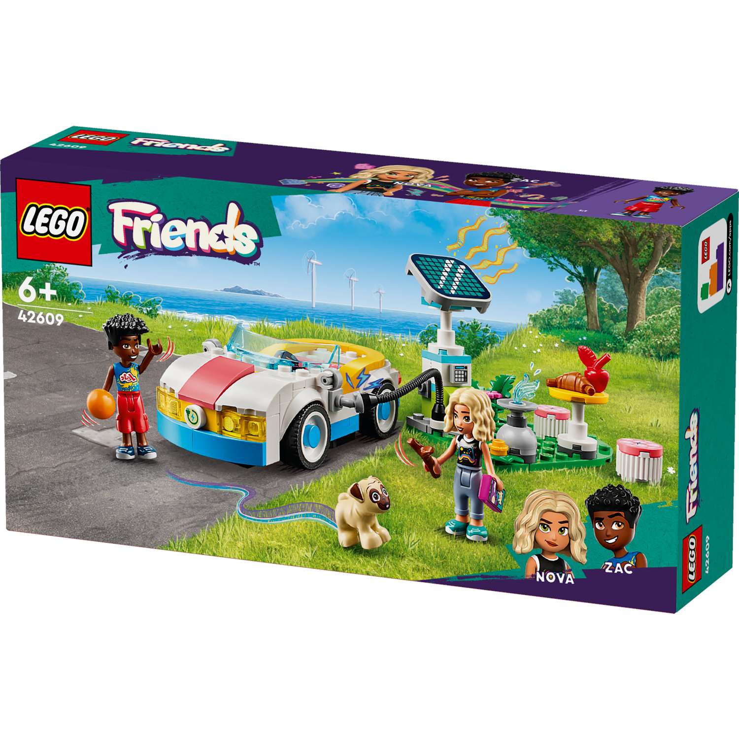 Конструктор LEGO Friends Электрическая машина и ЗУ 170 дет. - фото 3