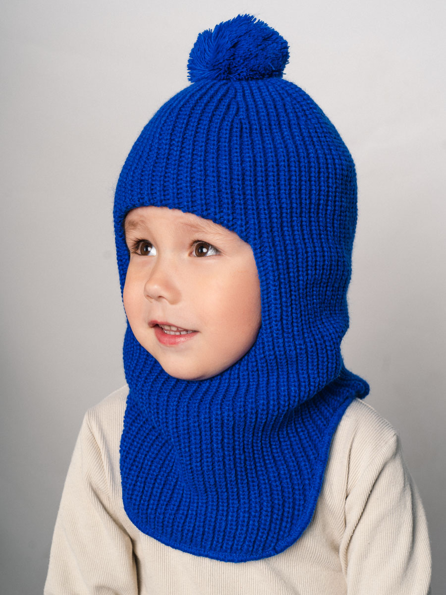 Шапка ПриКиндер U-W_22324 Цвет: Васильковый - фото 4