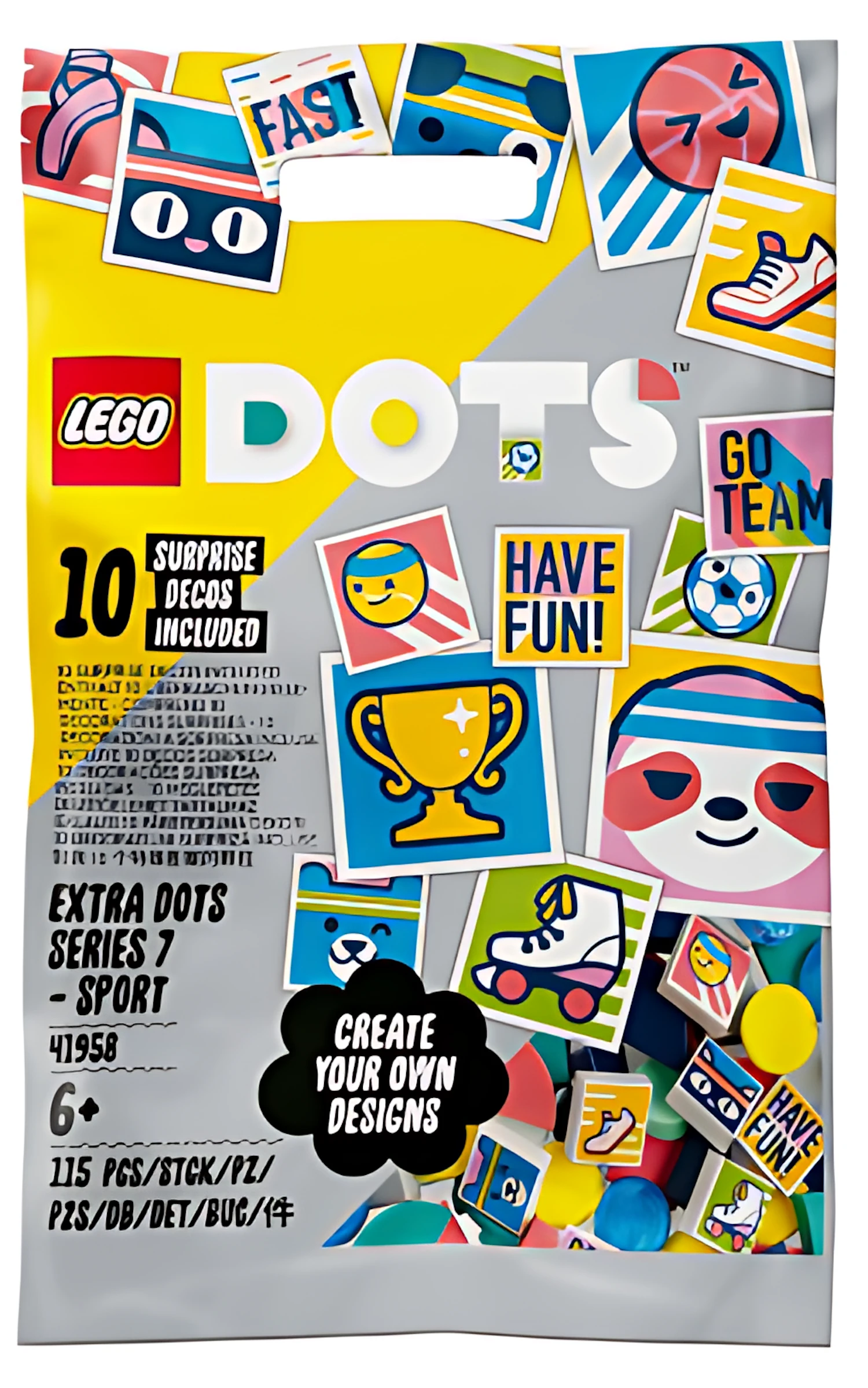 Конструктор LEGO DOTS 41958 115 дет. - фото 2