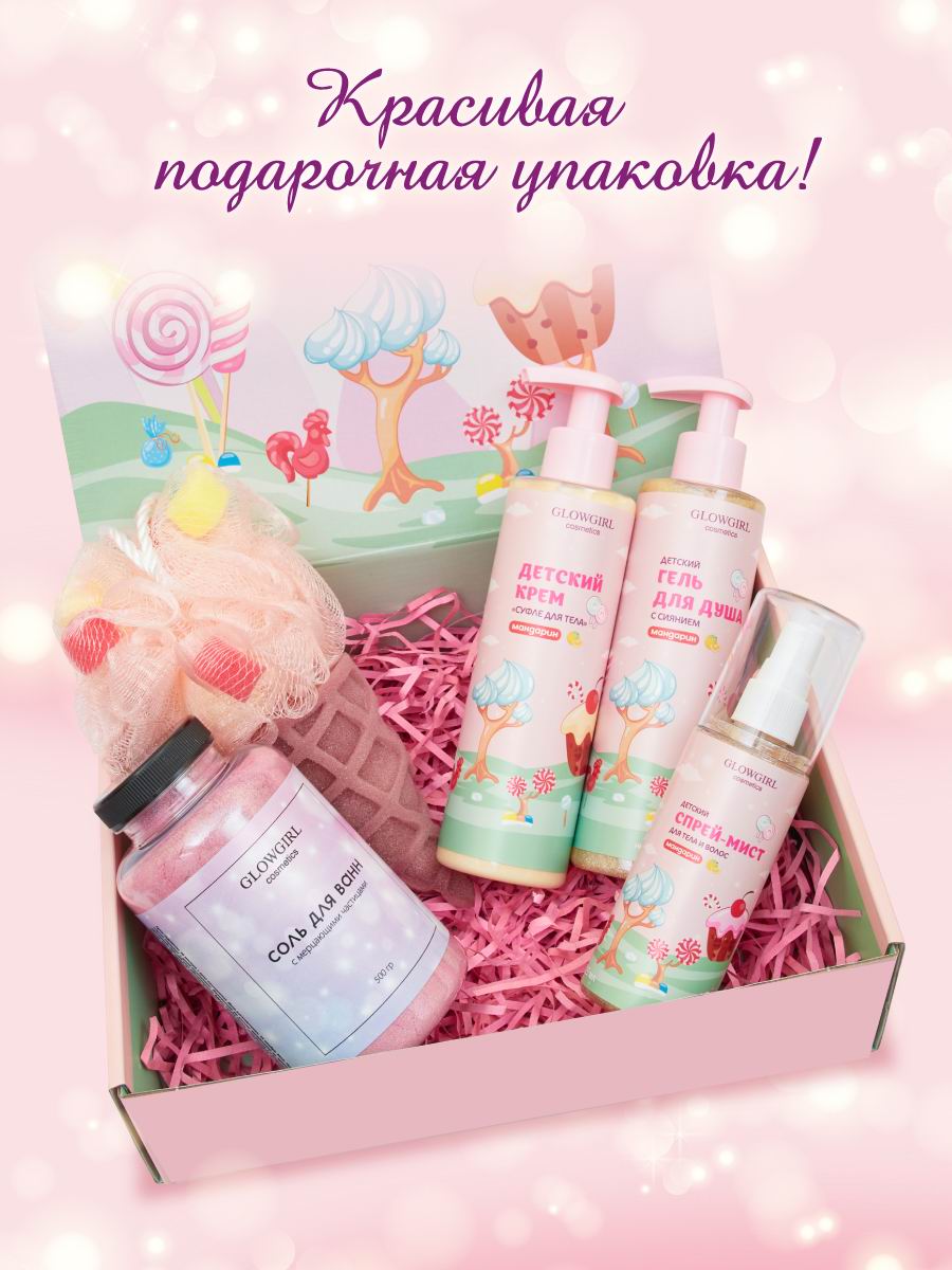 Набор средств Glowgirl Розовое Золото 5 шт. - фото 8