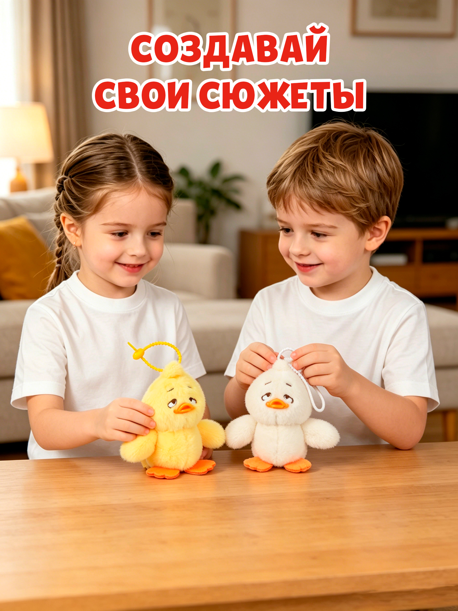 Брелок Upset Duck на цепочке - фото 9