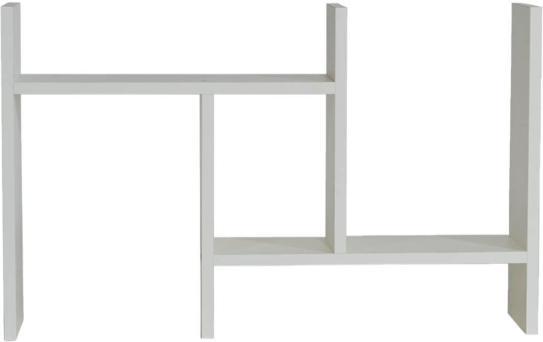 Полка для книг Comfort Avenue Матильда белый 101 45х72.6х15 - фото 1