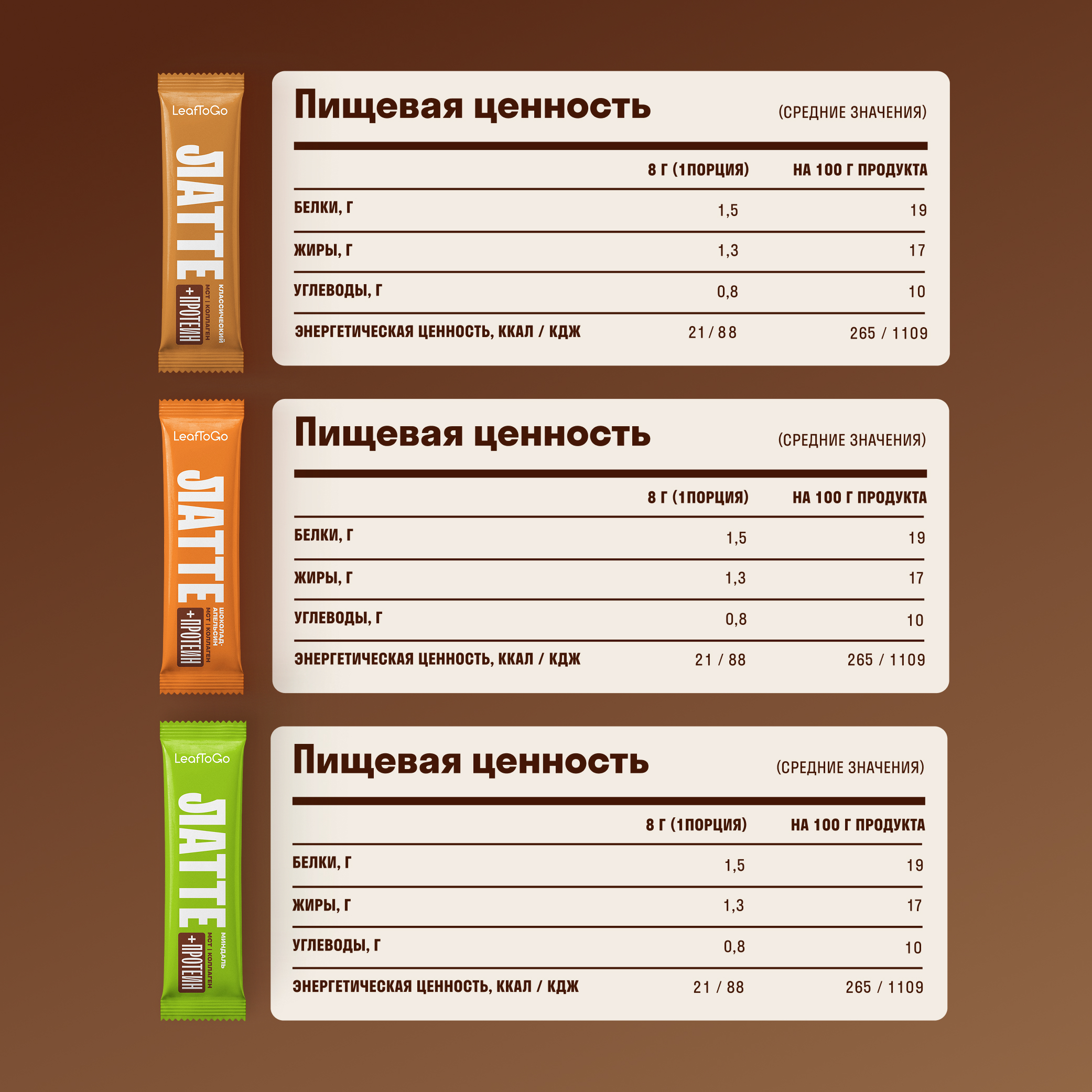 Кофе растворимый молотый LeafToGo кофейный растворимый напиток с коллагеном и МСТ 15 шт - фото 9