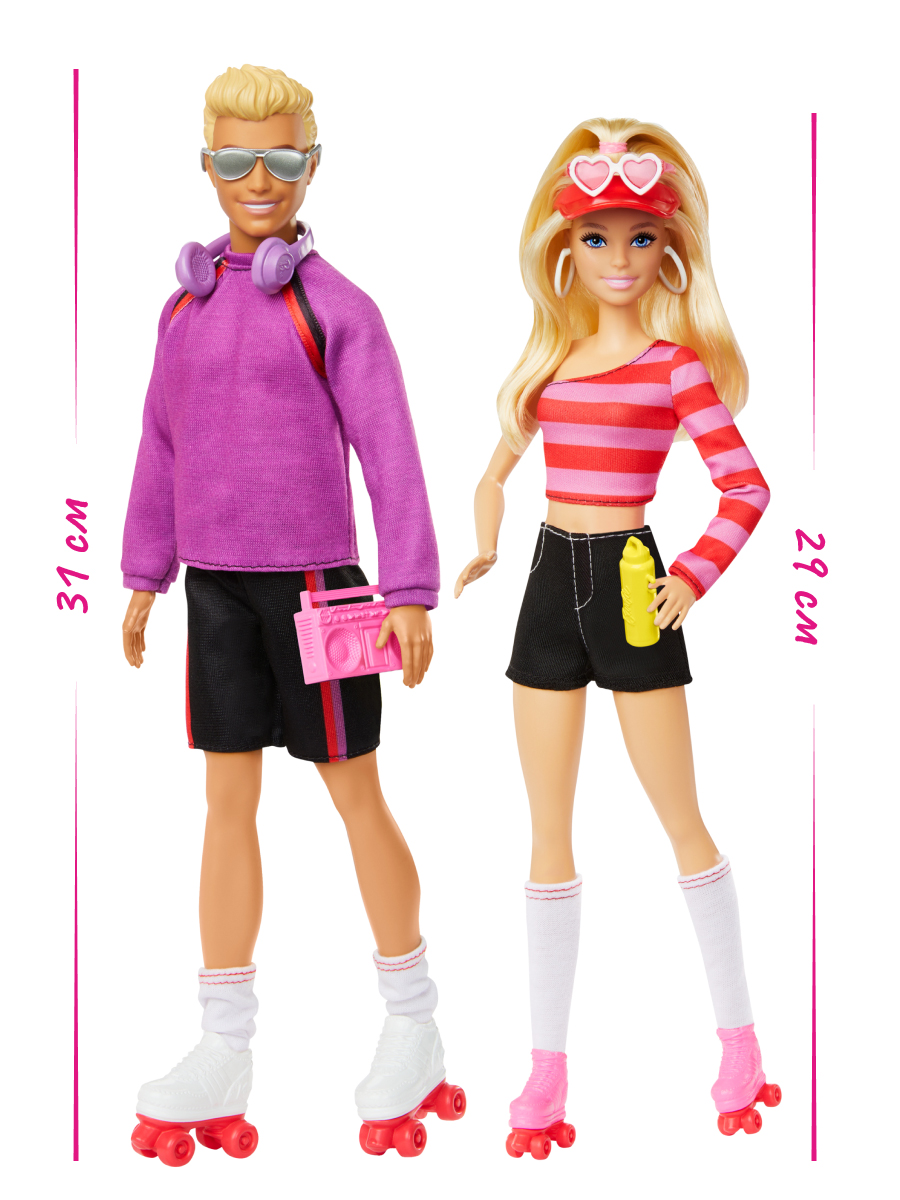 Кукла модельная Barbie Fashionistas HXK90 кукла Барби и Кен высота 29 см HXK90 - фото 4