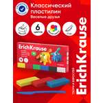 Пластилин ErichKrause Классический 6 цв.
