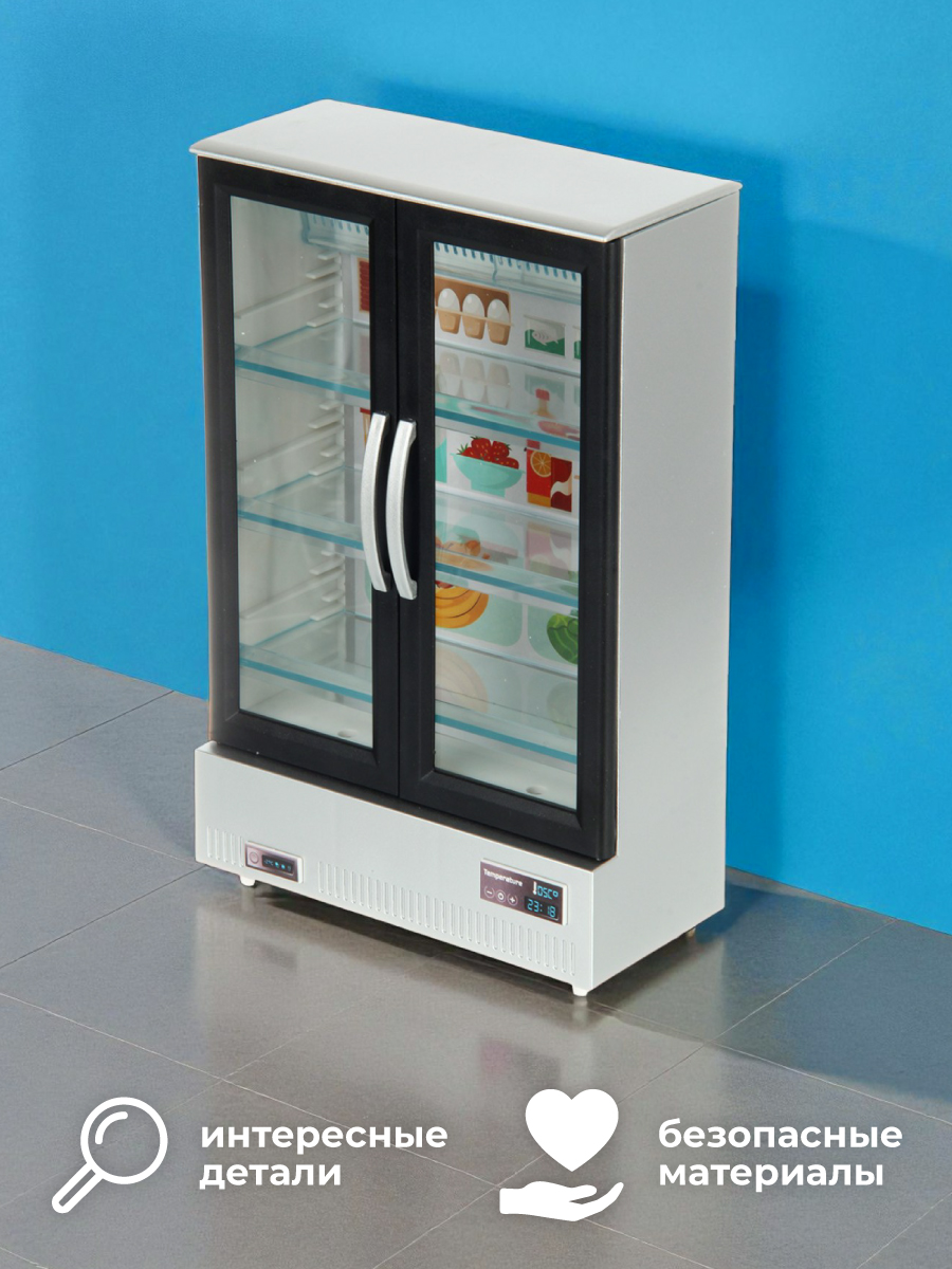 Игрушка Veld Co холодильник, продукты - фото 5