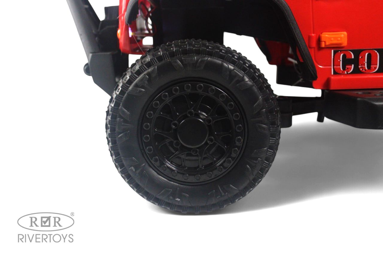 Электромобиль RIVERTOYS G009GG-RED С пультом ДУ - фото 4