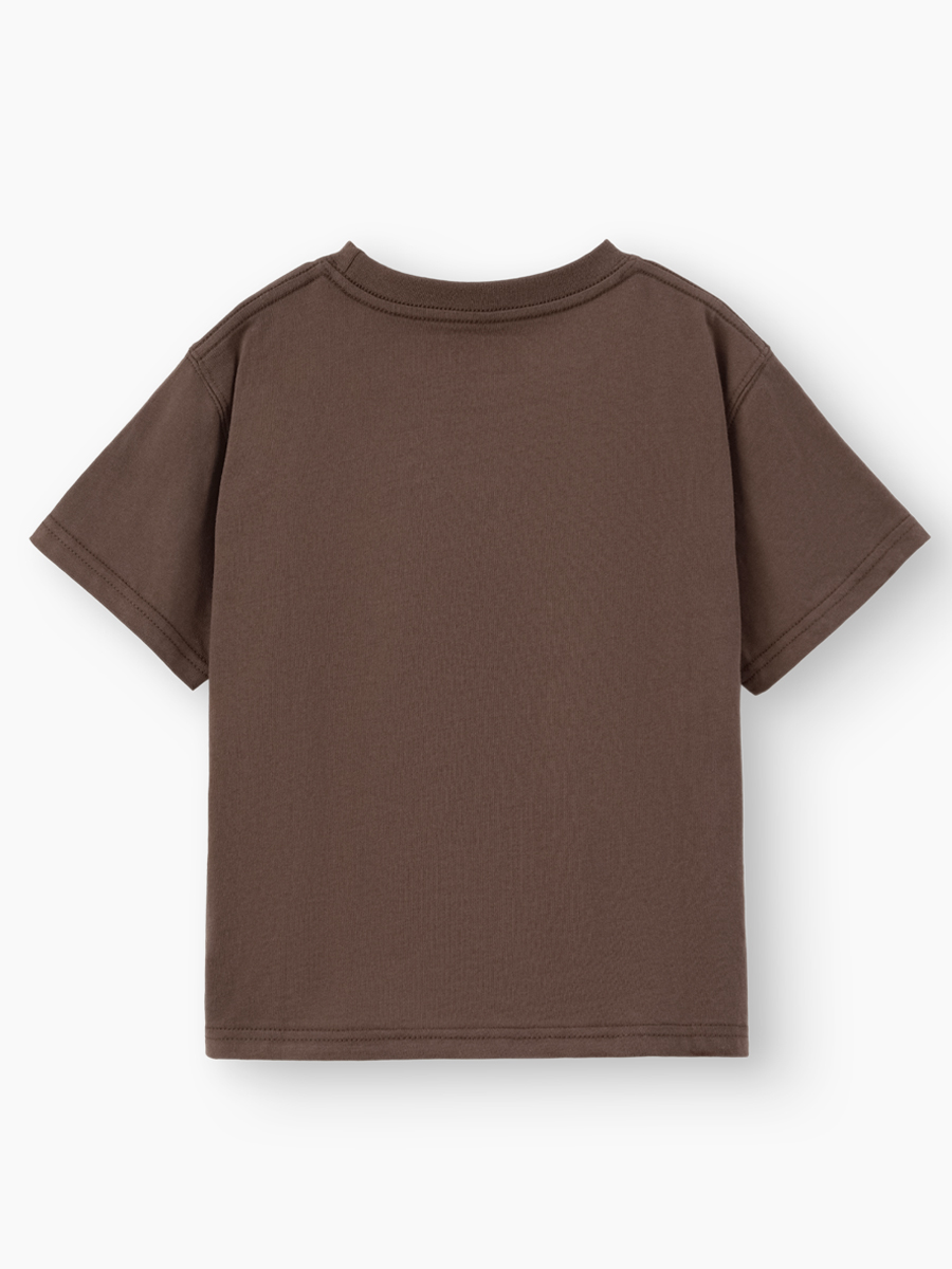 Футболка Happy Baby 88297-0_dark brown (text) - фото 8