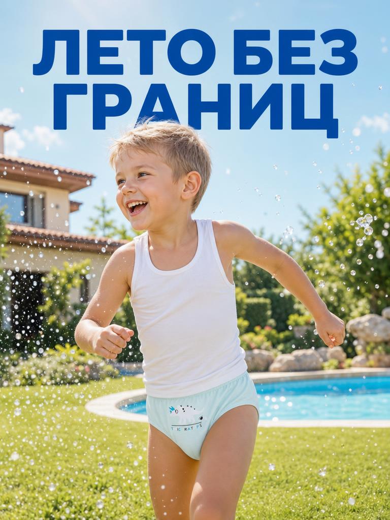 Трусы 5 шт Bambooland Pantie-bluedino - фото 11