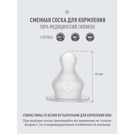 Бутылочка BIBS Classic+ 150 мл 1 шт.