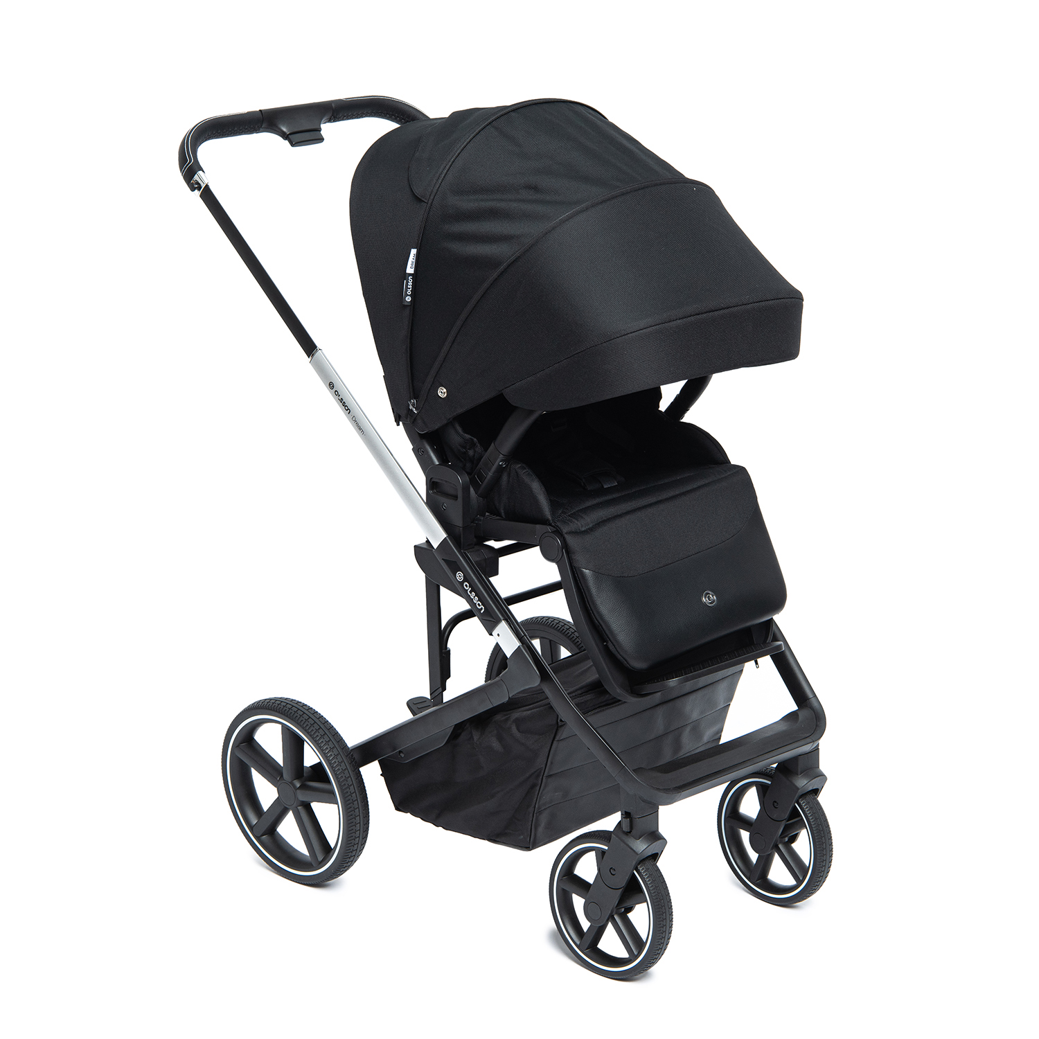 Коляска 2в1 Olsson Dream Black - фото 30
