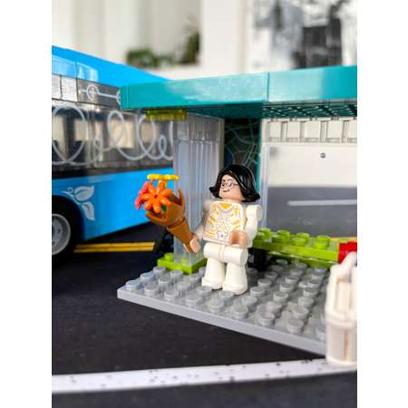 Конструктор brick labs Электробус 440 дет.