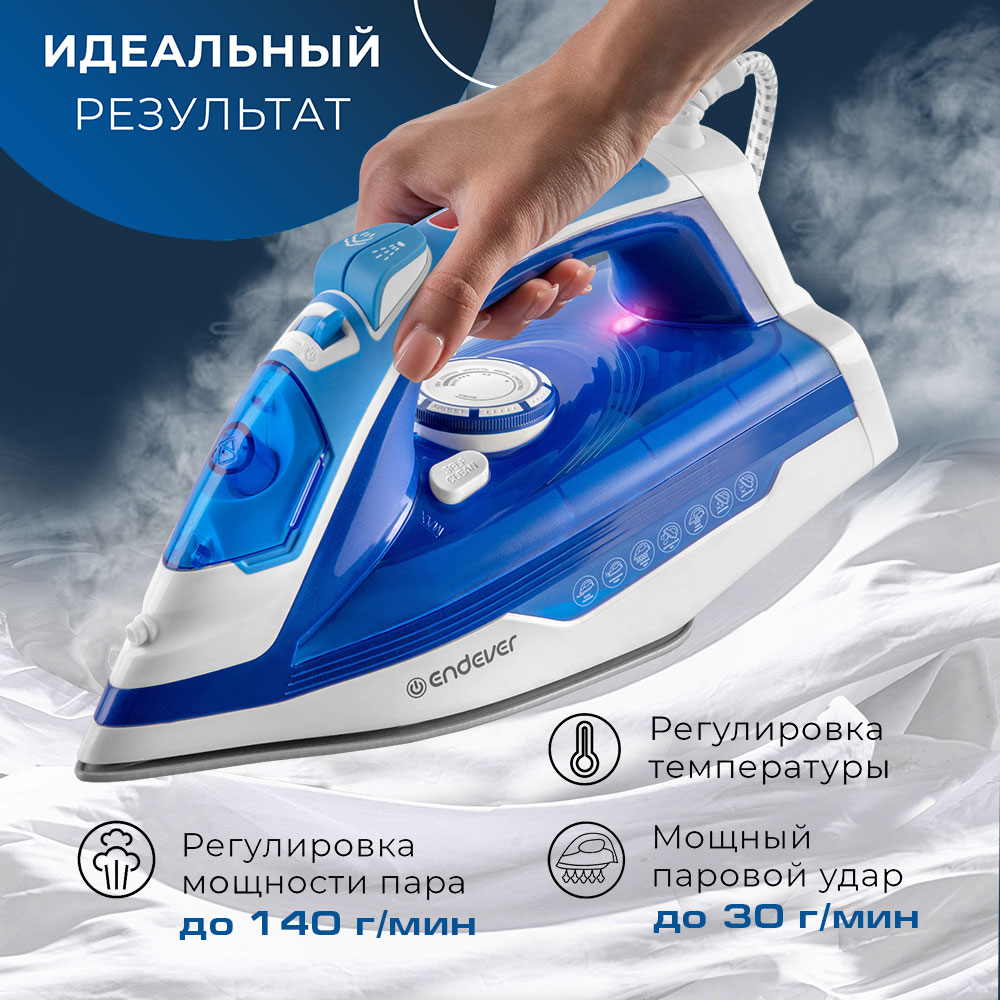 Электрический утюг ENDEVER DELTA-219 - фото 4