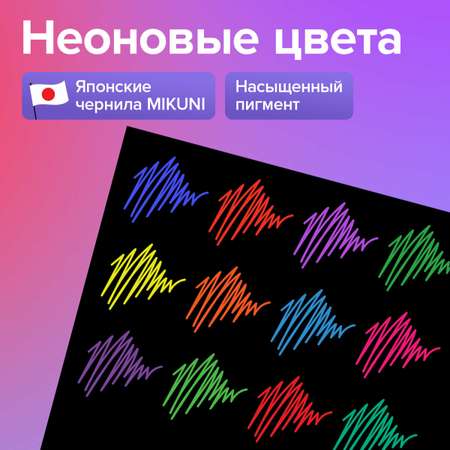 Ручка гелевая Brauberg 12 шт.