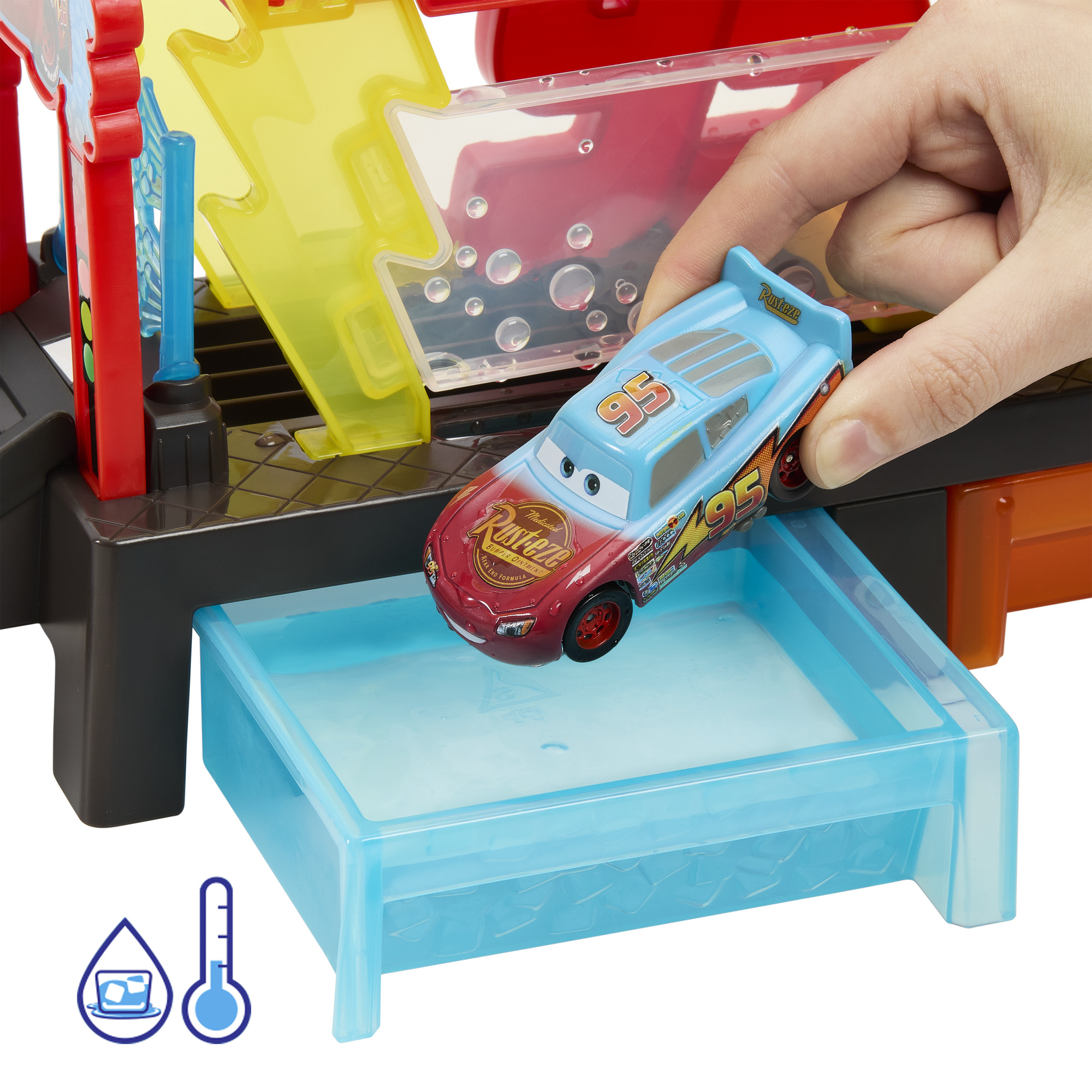 Игровой набор Cars Молния Маккуин Автомойка - фото 10