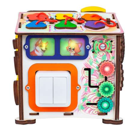 Игрушка Jolly Kids бизиборд Домик