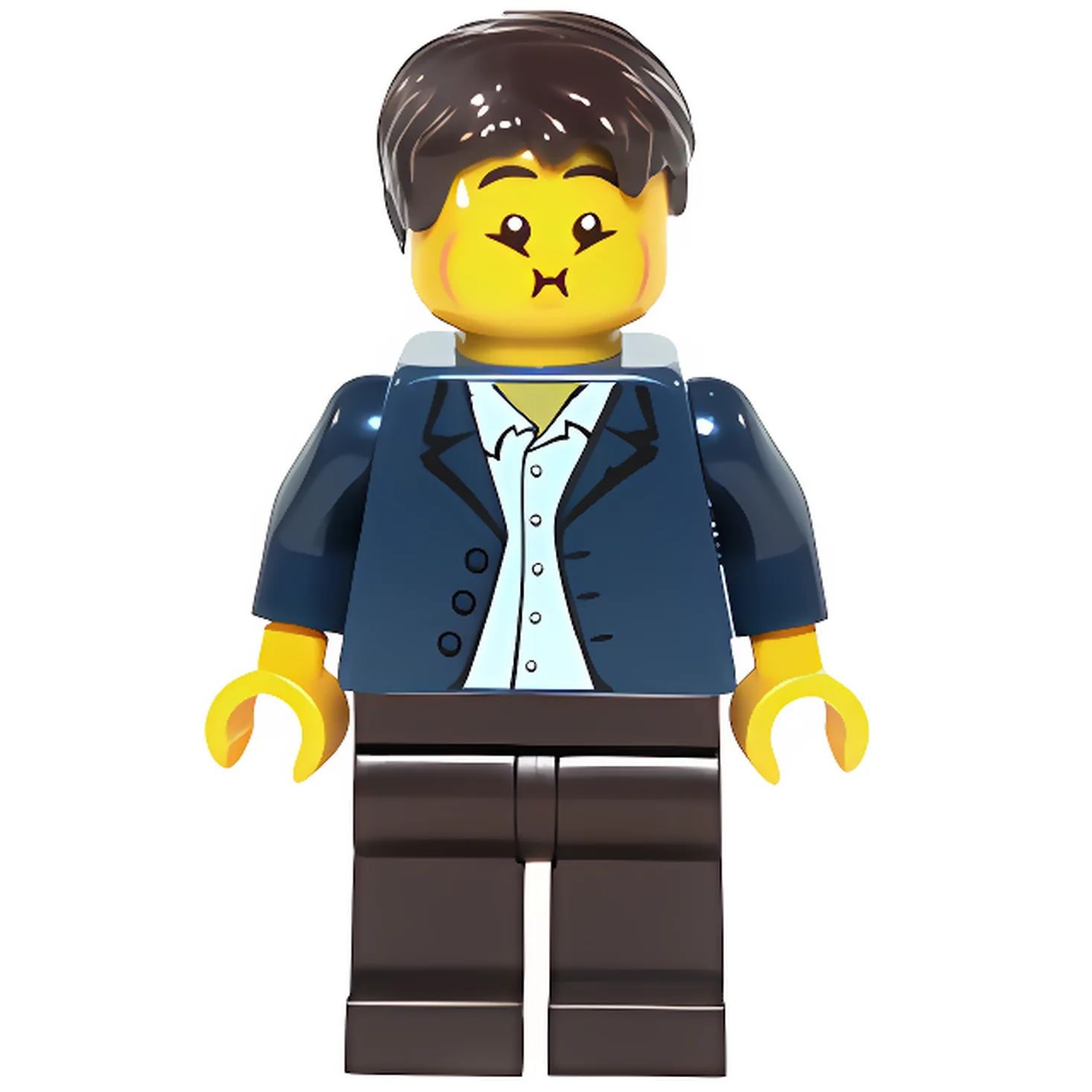 Фигурка LEGO City Queasy Man - фото 1
