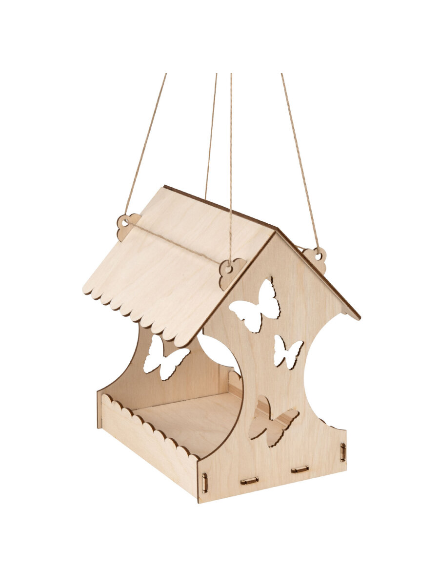 Конструктор BAMBOX Кормушка для птиц деревянный 7 дет. - фото 5
