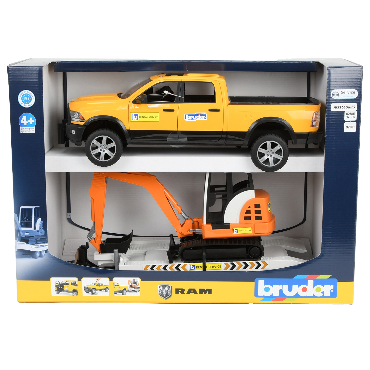 Автомобиль Bruder 1:16 02-546 - фото 9