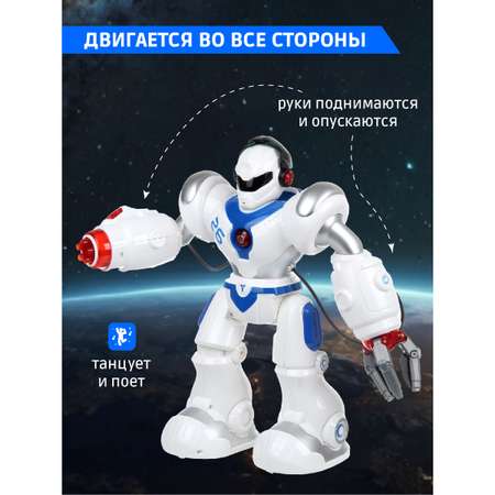 Робот Р/У со свет. и звук. 39.4х15.3х42 см.