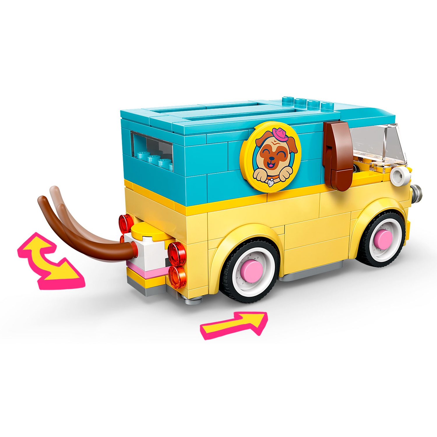 Конструктор LEGO Friends Фургон 237 дет. - фото 7