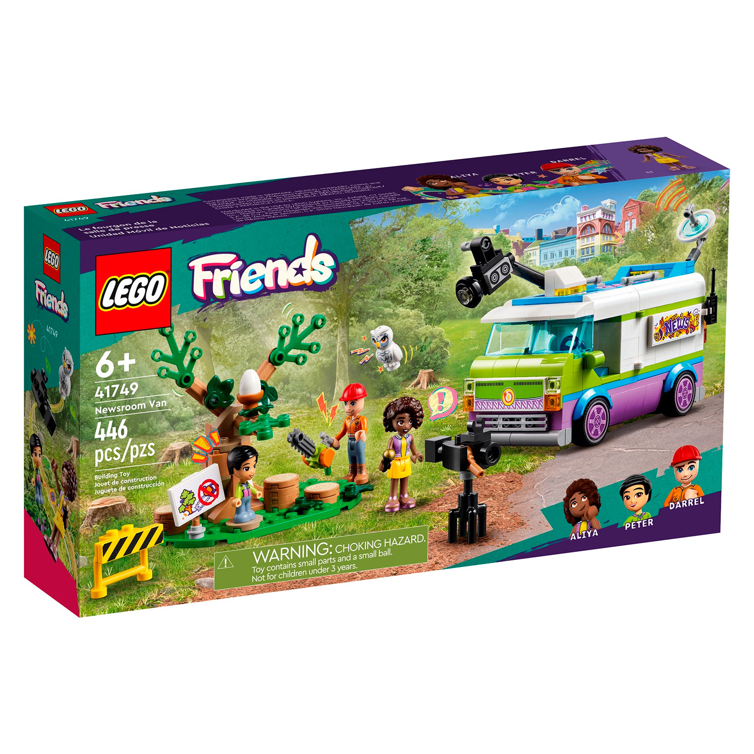 Конструктор LEGO Friends Фургон репортера - фото 9