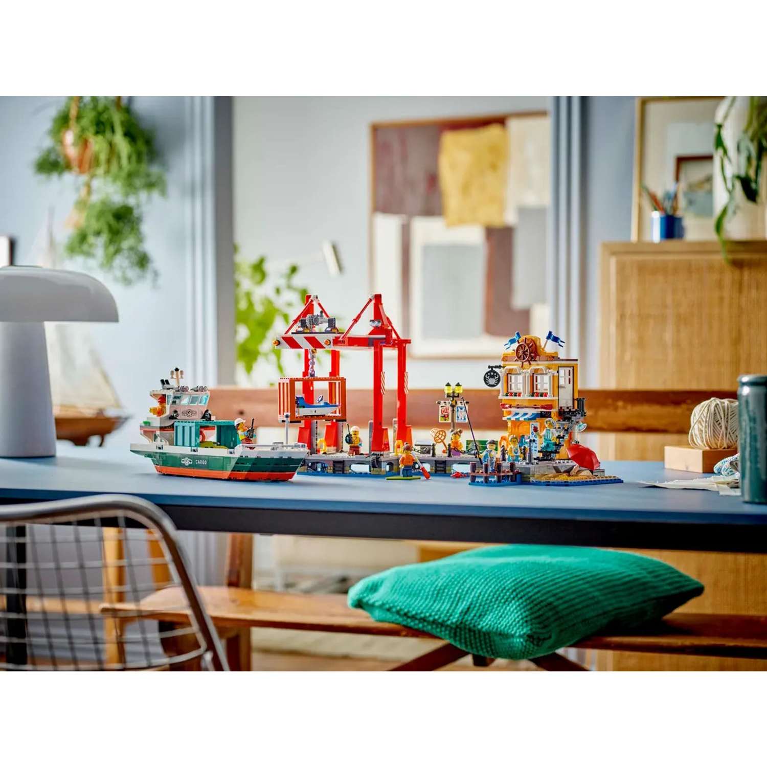 Конструктор LEGO City Seaside Harbor with Cargo Ship блочный - фото 14