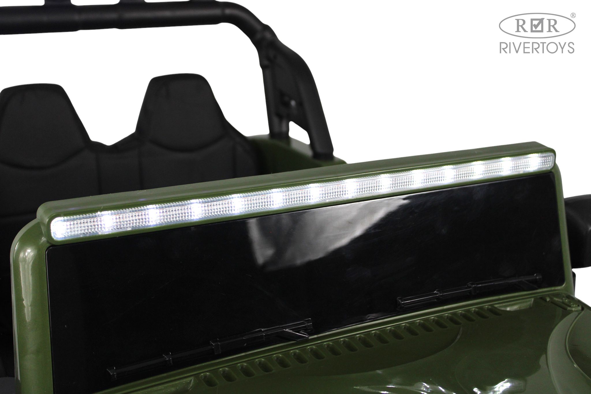 Электромобиль RIVERTOYS М555БХ-NEW-GREEN С пультом ДУ - фото 18