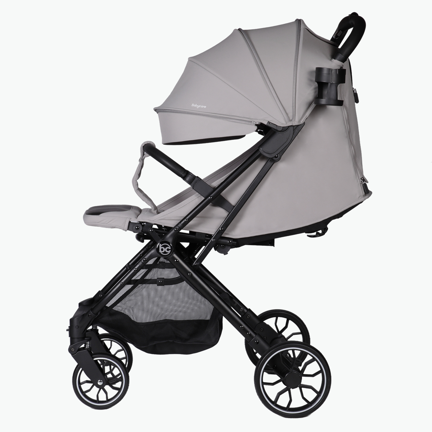 Коляска прогулочная BabyCare Venetto Серый серый - фото 6